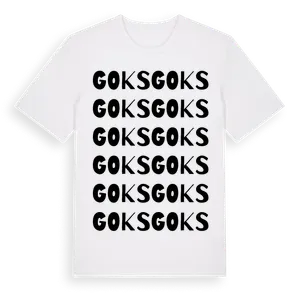 Goks ordlek t-shirt – ekologisk bomull t-shirt från Pinshirt