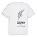 Gotland karta t-shirt