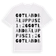 GOTLAND BÄL UPPUSE 1:26 ordlek t-shirt