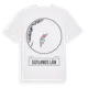 White t-shirt med Gotlands Län t-shirt