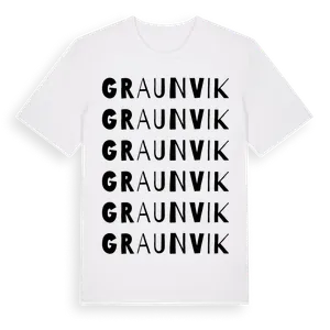 Graunvik ordlek t-shirt – ekologisk bomull t-shirt från Pinshirt