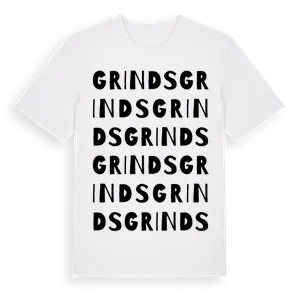 Grinds ordlek t-shirt – ekologisk bomull t-shirt från Pinshirt