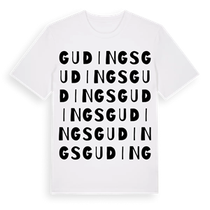 Gudings ordlek t-shirt – ekologisk bomull t-shirt från Pinshirt