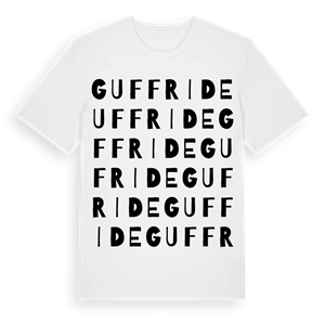 Guffride ordlek t-shirt – ekologisk bomull t-shirt från Pinshirt