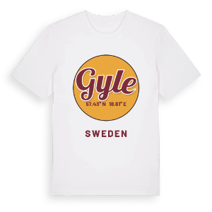 Gyle cirkel t-shirt – ekologisk bomull t-shirt från Pinshirt