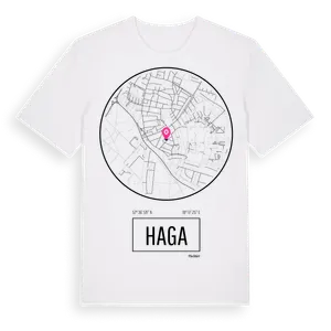 Haga t-shirt – ekologisk bomull t-shirt från Pinshirt