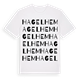 Hagelhem ordlek t-shirt