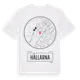 White t-shirt med Hällarna t-shirt