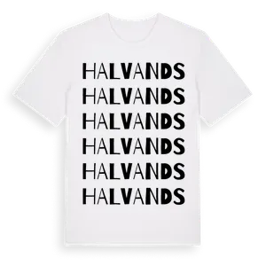 Halvands ordlek t-shirt – ekologisk bomull t-shirt från Pinshirt