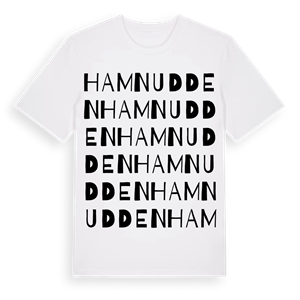 Hamnudden ordlek t-shirt – ekologisk bomull t-shirt från Pinshirt