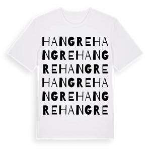 Hangre ordlek t-shirt – ekologisk bomull t-shirt från Pinshirt