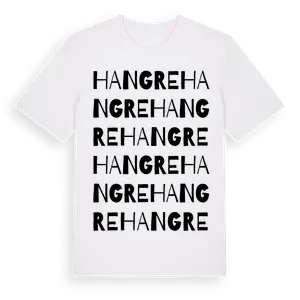 Hangre ordlek t-shirt – ekologisk bomull t-shirt från Pinshirt