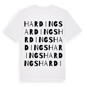 Hardings ordlek t-shirt – ekologisk bomull t-shirt från Pinshirt