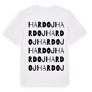Hardoj ordlek t-shirt – ekologisk bomull t-shirt från Pinshirt