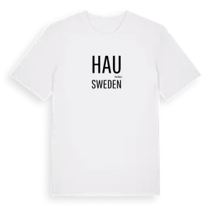 Hau i Sverige t-shirt – ekologisk bomull t-shirt från Pinshirt