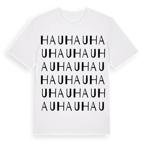 Hau ordlek t-shirt – ekologisk bomull t-shirt från Pinshirt