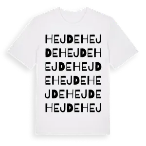 Hejde ordlek t-shirt – ekologisk bomull t-shirt från Pinshirt