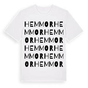 Hemmor ordlek t-shirt – ekologisk bomull t-shirt från Pinshirt