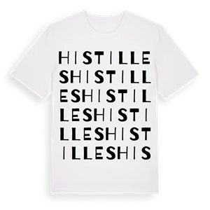 Histilles ordlek t-shirt – ekologisk bomull t-shirt från Pinshirt