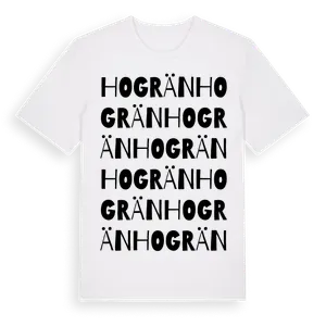 Hogrän ordlek t-shirt – ekologisk bomull t-shirt från Pinshirt
