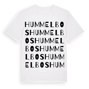 Hummelbos ordlek t-shirt – ekologisk bomull t-shirt från Pinshirt