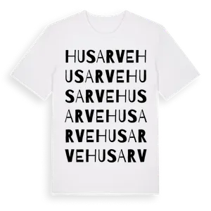 Husarve ordlek t-shirt – ekologisk bomull t-shirt från Pinshirt