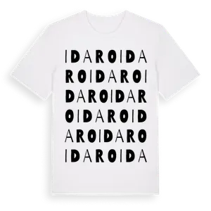 Idaro ordlek t-shirt – ekologisk bomull t-shirt från Pinshirt