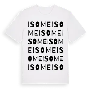 Isome ordlek t-shirt – ekologisk bomull t-shirt från Pinshirt