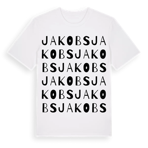 Jakobs ordlek t-shirt – ekologisk bomull t-shirt från Pinshirt