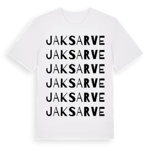 Jaksarve ordlek t-shirt – ekologisk bomull t-shirt från Pinshirt