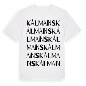 Kålmans ordlek t-shirt – ekologisk bomull t-shirt från Pinshirt