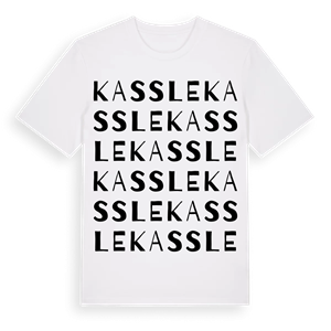 Kassle ordlek t-shirt – ekologisk bomull t-shirt från Pinshirt