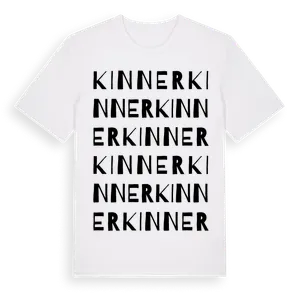 Kinner ordlek t-shirt – ekologisk bomull t-shirt från Pinshirt