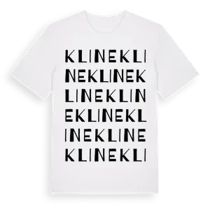 Kline ordlek t-shirt – ekologisk bomull t-shirt från Pinshirt