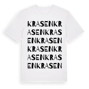 Krasen ordlek t-shirt – ekologisk bomull t-shirt från Pinshirt
