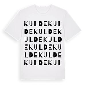 Kulde ordlek t-shirt – ekologisk bomull t-shirt från Pinshirt
