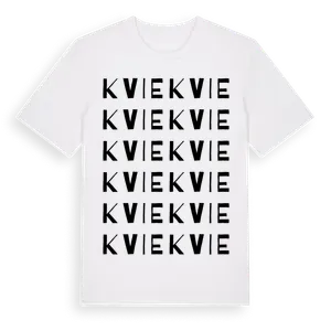 Kvie ordlek t-shirt – ekologisk bomull t-shirt från Pinshirt