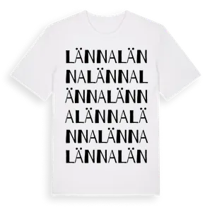 Länna ordlek t-shirt – ekologisk bomull t-shirt från Pinshirt