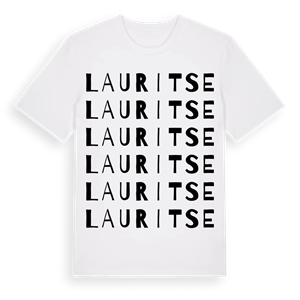 Lauritse ordlek t-shirt – ekologisk bomull t-shirt från Pinshirt