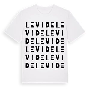 Levide ordlek t-shirt – ekologisk bomull t-shirt från Pinshirt