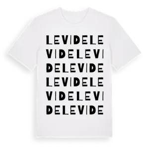 Levide ordlek t-shirt – ekologisk bomull t-shirt från Pinshirt
