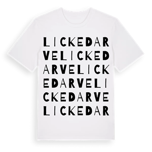 Lickedarve ordlek t-shirt – ekologisk bomull t-shirt från Pinshirt