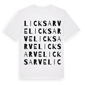 Licksarve ordlek t-shirt – ekologisk bomull t-shirt från Pinshirt