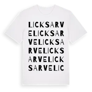 Licksarve ordlek t-shirt – ekologisk bomull t-shirt från Pinshirt