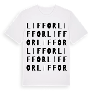 Liffor ordlek t-shirt – ekologisk bomull t-shirt från Pinshirt