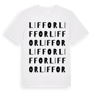 Liffor ordlek t-shirt – ekologisk bomull t-shirt från Pinshirt