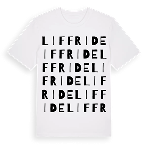 Liffride ordlek t-shirt – ekologisk bomull t-shirt från Pinshirt