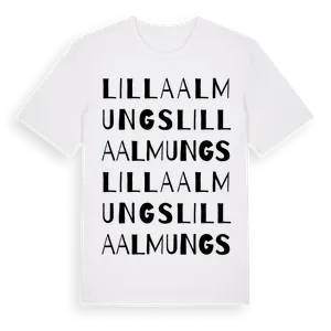 Lilla Almungs ordlek t-shirt – ekologisk bomull t-shirt från Pinshirt