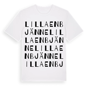 Lilla Enbjänne ordlek t-shirt – ekologisk bomull t-shirt från Pinshirt