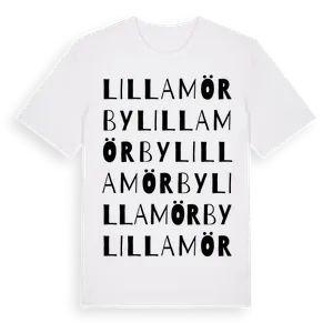 Lilla Mörby ordlek t-shirt – ekologisk bomull t-shirt från Pinshirt